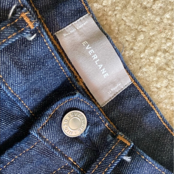 Everlane dark wash jeans (26 regular) - Picture 3 of 6